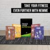 NewMe Fitness Journal for Women & Men, Food & Workout Journal, Planner Log Book to Track Weight Loss, Muscle Gain, Home Gym Exercise, Bodybuilding Progress, Daily Nutrition & Personal Health Tracker