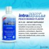 IntraMAX 2.0 Organic Liquid Trace Minerals, Liquid Multivitamin, for Men and Women, Non GMO, Dairy Free, Gluten Free, Magnesium, Vitamin D, C E, Zinc, Vitamin E (32 oz., Peach Mango)