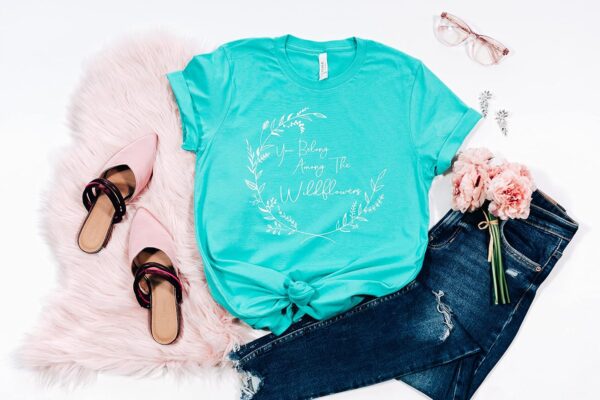 You Belong Among The Wildflowers Shirts, Trendy womens shirt, Wild flower design shirt, woman tee,shirt floral