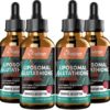 2000MG Liposomal Glutathione Liquid Drops, Enhanced Absorption, Glutathione Supplement, with Vitamin C, Hyaluronic Acid, L-Glutathione, Non-GMO Antioxidant for Liver Detox, 8.08 OZ