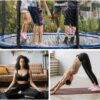 Hstyle 6 Pairs of Yoga Socks with Grips for Women and Men,Ideal for Ballet,Barefoot Workout,Pilates Grip Socks Non Slip Socks