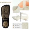 Ozaiic Yoga Socks for Women Non-Slip Grips & Straps, Ideal for Pilates, Pure Barre, Ballet, Dance, Barefoot Workout
