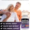 NEW AGE Magnesium Supplement -Powerful Glycinate Citrate Malate Oxide Taurate Aspartate Gluconate Orotate & Mag Chloride Manganese Bone Health and Bone Strength, Joint Support- 180 Count