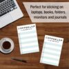 DAILY RITMO Counselor Gift - I'll Be There for You Sticky Notes | Psychologist & Mental Health Therapist List Notepad | School Counselor Appreciation Bulk Gifts for Women