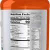 NOW Foods Sports Nutrition, Soy Protein Isolate 20 g, 0 Carbs, Unflavored Powder, 2-Pound