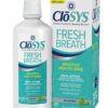 CloSYS Sensitive Mouthwash, 32 Ounce, 2 Count, Gentle Mint, Alcohol Free, Dye Free, pH Balanced, Helps Soothe Mouth Sensitivity, Fights Bad Breath