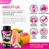 Weight Loss Capsules – Non Prescription Weight Loss Pills – Extra-Strength Fat Burner, Appetite Suppressant with Forskolin, Ginseng & L-Carnitine – Made in USA, 60 Count