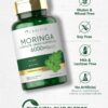 Carlyle Moringa Oleifera | 180 Capsules | Non-GMO and Gluten Free Supplement | Complete Green Superfood | from Moringa Leaf Powder