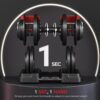 Yaheetech Adjustable Dumbbell Set 28/40/52.5/90LBS Adjustable Dumbbells Fast Adjust Dumbbell Weight Set with Anti-Slip Handle and Tray for Men/Women Home Gym Strength Training Equipment Single/Pair
