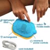 Zenimal Kids Meditation Audio Player - Patented Screen-Free Mindfulness Device with 9 Audio Meditations and 60 Minutes of Soothing Sounds and Music, Teal