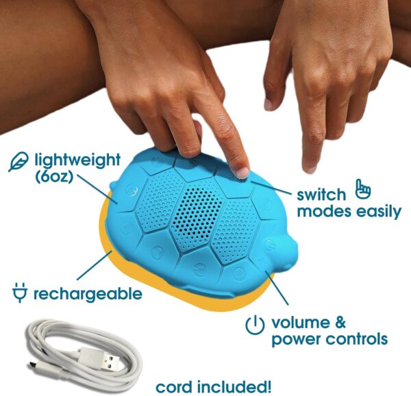 Zenimal Kids Meditation Audio Player - Patented Screen-Free Mindfulness Device with 9 Audio Meditations and 60 Minutes of Soothing Sounds and Music, Teal