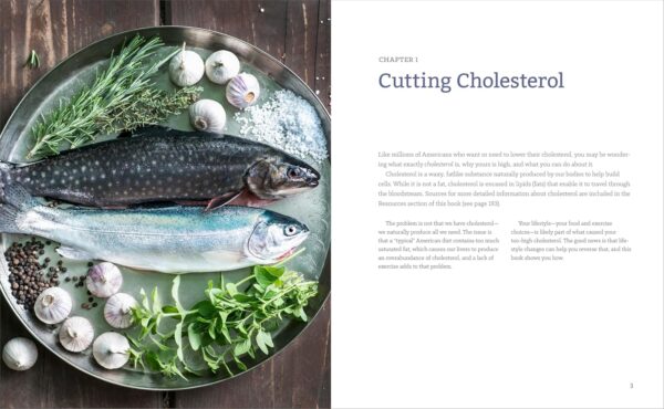 The Low Cholesterol Cookbook and Action Plan: 4 Weeks to Cut Cholesterol and Improve Heart Health