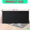 Peloton Bike Mat | 6mm Thickness, 36" x 72" Exercise Bike Mat/Treadmill Mat for Hardwood Floors or Carpet, Non-Slip Sweat-Proof Exercise Equipment Mat for Bike Trainer/Stationary Spin Bike