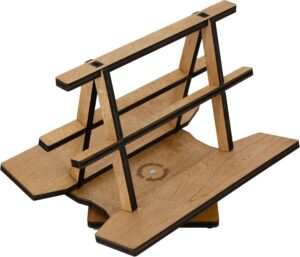 Two-Sided Medical Coding Carousel Rotating Book Stand - Made in the USA