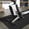 Exercise Equipment Mat 24"x68"/ 30"x60"/ 36"x78"/ 36"x96" Treadmill Mat Exercise Bike Mat for Stationary Spin Bike Trainer Elliptical Gym Workout Fitness Equipment Rower Mat for Hardwood Floors