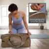 JoYnWell Large Yoga Mat Bag Carrier for men and Women - Stylish Tote with 4 Pockets, Durable Yoga Bolster Fits All your Stuff Light-weight and Easy-to-Carry, 30”