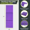 ProsourceFit Tri-Fold Folding Thick Exercise Mat