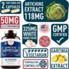Appetite Suppressant for Weight Loss - Garcinia Cambogia, Glucomannan Appetite Control Supplements and Metabolism Booster for WeightLoss - Lose Weight Fast for Women and Men - 60 Veggie Diet Pills