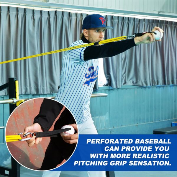 Resistance Bands for Baseball Pitchers, Baseball Bands for Improve Arm Strength & Pitching Training, Baseball Training Bands for All Skill Levels