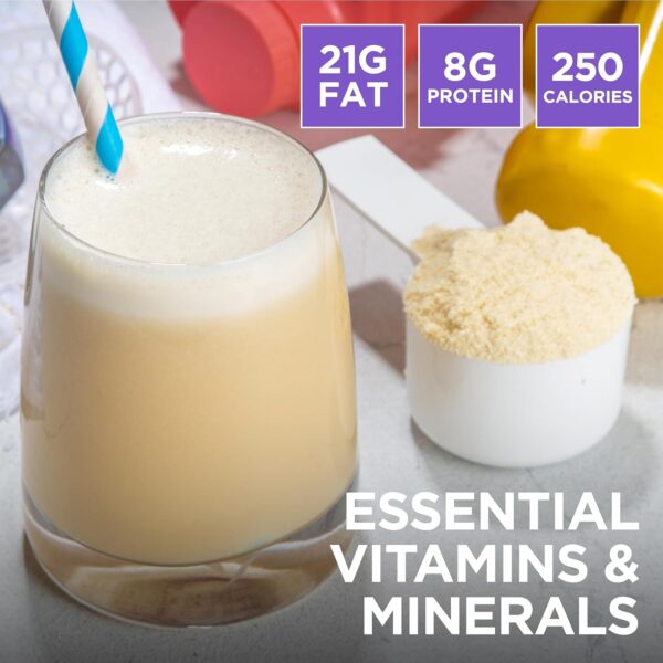 Keto Science Ketogenic Meal Shake Vanilla Dietary Supplement, Rich in MCTs and Protein, Packed with Collagen, Vitamins and Minerals, Keto and Paleo Friendly, Weight Loss, (14 servings), 20.49 Oz