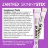 Zantrex SkinnyStix Energy Powder – Lose Weight, GLP-1, Appetite Suppressant, Boost Mood – 10 Calories – Yerba Mate, Coffee Bean – 30 Stix, Berry