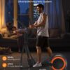 Niceday Elliptical Machine, Elliptical Exercise Machine for Home with Hyper-Quiet Magnetic Driving System, Elliptical Trainer with 15.5IN-18IN Stride, 16 Resistance Levels, 400LBS Loading Capacity
