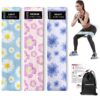 Large Fabric Resistance Bands for Working Out, Loop Exercise Bands for Booty Leg, Butt, Glutes, Stretch Workout Bands for Women & Men, Hip Elastic Bands for Home Gym Fitness, Yoga, Pilates