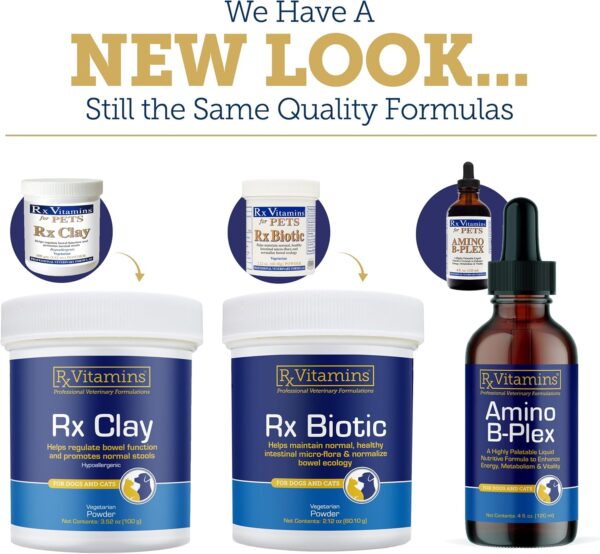 Rx Vitamins Canine Minerals - Dog Calcium Supplement Plus Magnesium & Potassium - Mineral Powder for Dogs - Mineral Supplement for Dogs 16 oz