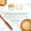 Ohm Store Tibetan Singing Bowl Set — Meditation Sound Bowl Handcrafted in Nepal for Yoga, Chakra Healing, Mindfulness, and Stress Relief — Unique Spiritual Gifts for Women and Men