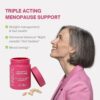 Complete Menopause Vitamins - Ashwaghanda, Probiotics, ACV for Weight Management, Hot Flashes, Night Sweats, Bloat, Hormone Balance - Vegan 60 Caps Menopause Supplements for Women Non-GMO