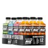 ELECTROMAX SUERO - Zero Sugar Electrolyte Drink – 12-Pack Mix (21.3 Fl Oz Each), Hydration for Sports, Recovery, and Daily Use – Magnesium, Potassium, Zinc, Calcium – Zero Calories. (Mix Pack)