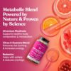 Metabolism for Her - Weight Loss Pills for Women - Appetite Suppressant, Fat Burner, Metabolism Booster - Combat Cravings & Lose Belly Fat - Berberine, Chromium Picolinate & Guarana - 60 Veg Capsules