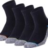 Kodal Copper Infused Quarter Socks Improve Foot Health Odor Control with Moisture Wicking Durable Comfortable Fit (4/5 Pairs)