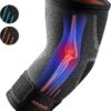 APOYO Elbow Brace for Tendonitis and Tennis Elbow, Compression Sleeve for Arthritis, Workouts, Reduce Joint Pain During Fitness Activity (X-Large)