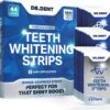DRDENT Professional Teeth Whitening Strips - Pack of 44 Strip - 22 Treatments Kit - Safe for Enamel - Non Sensitive Teeth Whitening - Whitening Without Any Harm + Mouth Opener Included