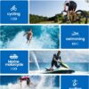 361° Swim Jammers for Men, Pro Racing Training Swimsuit, Chlorine Resistant Endurance Mens Swim Suit Swimwear Tech Pant