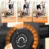 Niceday Elliptical Machine, Elliptical Exercise Machine for Home with Hyper-Quiet Magnetic Driving System, Elliptical Trainer with 15.5IN-18IN Stride, 16 Resistance Levels, 400LBS Loading Capacity