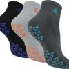 Ozaiic Non Slip Socks Grip for Yoga Home Workout Pure Barre, Pilates, Hospital, Ideal Cushion Socks for Men and Women