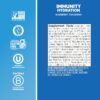 Nuun Hydration Immunity Electrolyte Tablets With 200mg Vitamin C, Blueberry Tangerine, 5 Essential Electrolytes for Hydration, Ginger & Turmeric, Vegan, Non-GMO, 8 Pack (80 Servings)