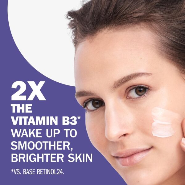 Olay Retinol Face Moisturizer, 24 MAX Anti-Aging Night Cream for Women, Fragrance-Free, Non Greasy - Anti-Wrinkle, Smooth Fine Lines, Tightening, Hydrating Skin Care - Peptides, Glycerin, 1.7 Oz