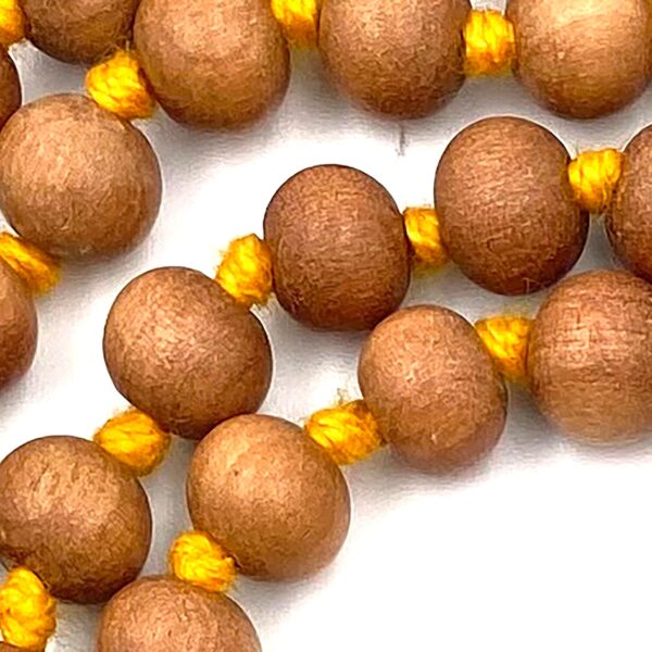 Sandalwood Scented Jaap mala 108+1 Beads Meditation Prayer Japa Mala