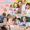 ZOIIWA 48Pcs Breath Calm Anxiety Sensory Stickers Reusable Tactile Textured Mindfulness Sticker Fidget Silent Adhesive Sensory Strips for School Office Adults Teen Kid Tension Student Classroom Supply