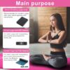 Primasole 1/2 Thick Exercise Mat with Carry Strap & Case Mat for Yoga Pilates Fitness at Home and Gym 72" L x 24" W