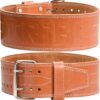 5mm Premium Weight Lifting Belt - 100% Genuine Leather Weightlifting Belt - Comfortable Squat Belt, Deadlift Belt or Powerlifting Belt - Workout Belt for Strength Training - Gym Belt for Men and Women