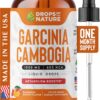 Garcinia Cambogia - Appetite Suppressant for Weight Loss - Stronger Than Pills & Capsules (60% HCA) 4X Ultra Concentrated Liquid Supplement - Carb Blocker - 2 fl. oz. Natural Raspberry Mango
