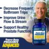 Advanced Prostate Supplement for Men – Reduce Bathroom Trips, Promote Sleep, Support Urinary Health & Bladder Emptying. Beta Sitosterol not Saw Palmetto. (60 Caplets, 1-Bottle)