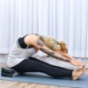Leewadee Yoga Block – Floor Cushion for Yoga Practice, Meditation Seat Cushion for Workouts Filled with Kapok