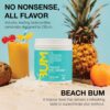 RAW Preworkout Powder, Thavage (Beach Bum) - Chris Bumstead Sports Nutrition Supplement for Men & Women - Cbum Pre Workout for Working Out, Hydration, Mental Focus & Energy - 40 Servings