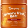 Zesty Paws Cranberry Supplement for Dogs - Bladder Control for Dogs - Urinary Tract Support - Cranberry Chews - Immune & Gut Support - Chicken - 90 Count
