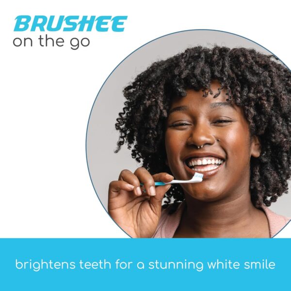 The Evolution of Oral Care | Prepasted On-The-Go Whitening Toothbrushes | 4-in-1 (Paste + Brush + Floss + Pick) | Individually Wrapped | Disposable | Travel Toothbrushes - (36-Pack)
